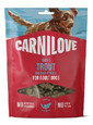 CARNILOVE Dog Soft Snack Trout 200g miękkie przysmaki z pstrągiem dla dorosłych psów